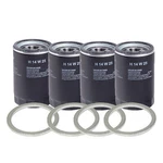 Set Of 4 Engine Oil Filters And Seal Rings For Porsche 944 968. Fixed Price $85.95.
