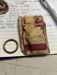 Nos Ford 86h-6734 Oil Pan Drain Plug Gasket 1949 To 1957 Thunderbird Galaxie. Fixed Price $9.00.