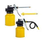 2-pack Metal Yellow Pump Oil Can With 3 Spouts. Fixed Price $22.04.
