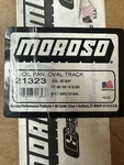 Moroso 21323 Circle Track Oil Pan, 1980-85 Pass. Side Dipstick W/ Plug. Fixed Price $200.00.