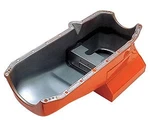Trans Dapt Orange Powdercoated Street/strip Oil Pan 1979-85 Small Block Chevy. Fixed Price $154.99.