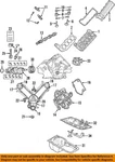 Chrysler Oem 99-13 1500 Engine Parts-oil Pan Gasket 53020675ae. Fixed Price $113.25.