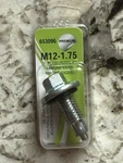 Needa A-18 Oil Drain Plug 653096 M12-1.75 Silver. Fixed Price $4.99.