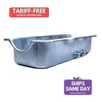 Champ Pans Cp150r12, One Zinc Steel Sbc Dry Sump Pan W/rs #1 2 Fittings Performa. Fixed Price $330.32.