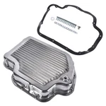 Polished Finned Aluminum Transmission Pan For Gm Chevy Th400 Turbo 400 2-1/4". Fixed Price $68.00.