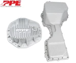 Ppe Raw Deep Oil Pan & Rear Differential Cover For 20-24 Gmc/chevy 6.6l Duramax. Fixed Price $656.98.