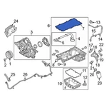 For Ford F-250 Super Duty 2011-2013 Bc3z6710a Upper Engine Oil Pan Gasket. Fixed Price $42.16.