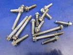 2010-15 Jaguar Xf 5.0l Engine Upper Oil Pan Oem Bolts Set Complete. Fixed Price $35.00.