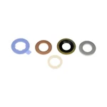 Engine Oil Drain Plug Gaskets 5 Pieces Nylon/copper/rubber And Aluminum Material. Fixed Price $18.01.