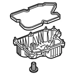 Genuine Mercedes-benz Oe Oil Pan 656-010-78-00. Fixed Price $312.16.