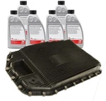 6 Liters Automatic Transmission Fluids & Oil Pan And Filter Kit For Bmw E90 E60. Fixed Price $199.95.