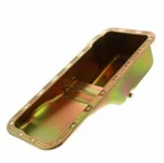Milodon 30740 Oil Pan Gold Iridite 5 Qt. For Ford Fe Pre-1973 Front Sump Chassis. Fixed Price $259.00.