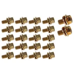 Manley Engine Oil Pan Bolt Set 42188; Hex Flange Gold Irridite For Bbc. Fixed Price $21.71.