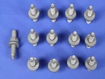 Genuine Mopar Stud Mounting 6508066aa. Fixed Price $3.05.
