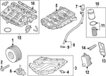 Genuine Volkswagen Oil Pan 06k-103-600-ag. Fixed Price $228.69.
