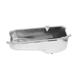 Summit Racing G3501 Oil Pan Steel Chrome Plated 4 Qt. Chevy Small Block Each. Fixed Price $61.99.