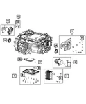 Genuine Mopar Oil Pan 68585922ab. Fixed Price $71.03.