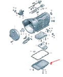 New Vw Touareg 7p Mk2 Transmission Oil Sump 0c8321361 No Import Duties To. Fixed Price $624.37.