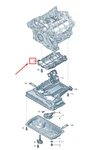 New Audi Q7 4m Engine Oil Pan Baffle 06m115287ah Original. Fixed Price $198.84.