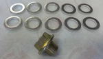 Oil Drain Plug Dp541 (1) + Gasket / Washer (pack Of 10) For Mitsubishi. Fixed Price $13.24.