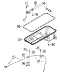 Genuine Mopar Engine Oil Indicator O Ring 68005327aa. Fixed Price $12.81.