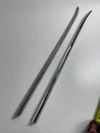 (2) 1959 Chevrolet 4 Dr. & Wagon L&r Door Fin Molding Nice 3764049 50 L2. Fixed Price $24.95.