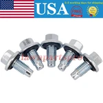 5pcs Oil Pan Drain Plug Bolt 11562588 W/o-ring For Gm Chevrolet Buick Cadillac. Fixed Price $32.98.