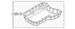 Genuine Audi Oil Pan 07k-103-602-f. Fixed Price $406.18.