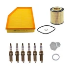 Tune Up Kit W/ Air Filter Oil Spark Plug & Drain For Bmw E60 E61. Fixed Price $118.95.