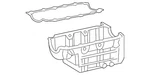 Genuine Gm Oil Pan 12597906. Fixed Price $140.50.
