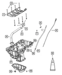 Genuine Mopar Engine Oil Indicator Tube 5184931ah. Fixed Price $44.63.