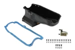 Weiand 5004wnd Drag Racing Oil Pan Kit For 80-85 Sb Chevy 7qt Right Dipstick New. Fixed Price $280.31.