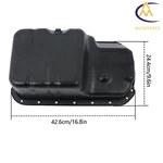 1pc Engine Oil Pan 264-402 For 1988-1995 Honda Civic Crx Del Sol 1.5l 1.6l. Fixed Price $36.74.