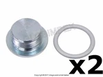 For Vw / Audi (1990-2009) Engine Oil Drain Plug With Seal Ring Corteco. Fixed Price $33.50.