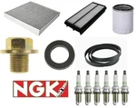 Tune-up-kit- Ngk Spark Plug Filter Belt Kit 2003-2007 For Honda Accord V6. Fixed Price $111.24.