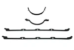Moroso 93156 Chevy Bbc Oil Pan Gasket Multi-piece Steel/rubber Race Pattern. Fixed Price $67.99.