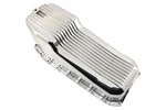 Aluminum Oil Pan 4qt For 1980 1985 Chevy Sb 283 350 Retro Finned Polished. Fixed Price $136.30.
