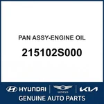 2020-2022 Hyundai Sonata Pan Assembly-engine Oil Oem New 215102s000. Fixed Price $158.92.
