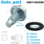 Oil Pan Drain Plug Bolt W/ O-ring 11562588 For Gm Chevrolet Buick Cadillac. Fixed Price $6.99.