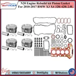 N20 Engine Rebuild Kit Piston Gasket For 2010-2017 Bmw X1 X3 X4 328i 428i 2.0l. Fixed Price $160.00.