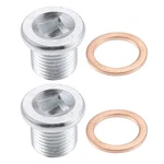 2pcs M16x1.5 Steel Engine Oil Exhaust Screw Cap With Gasket For Nissan. Fixed Price $10.80.