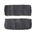 Brothers 05-320 Seat Upholstery Kit Deluxe Pleat Cloth/vinyl Black/silver. Fixed Price $485.34.