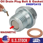 Magnetic Oil Drain Plug & Gasket (mdp541s) For Ford F150 F-250 F-350 F-450 Us. Fixed Price $10.59.