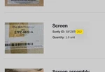 E7pz-6622-a Ford Oem Screen. Fixed Price $33.60.