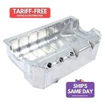Champ Pans Pro181r3, One Natural Aluminum Sbc Dry Sump Oil Pan W/ Dart Block #12. Fixed Price $1101.12.