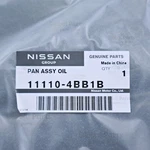 Nissan Oem Oil Pan Assembly 111104bb1b 11110-4bb1b. Fixed Price $62.79.