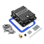 Ford C4 High Volume Transmission Oil Pan Cast Aluminum Finned Black 1.750qt. Fixed Price $184.42.