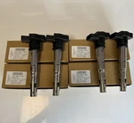 4pcs Ignition Coils 07k905715f 0221604115 For Vw Audi 2.0t Cbfa Ccta. Fixed Price $87.99.