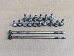 1990-2005 Mazda Miata Mx-5 Oem Na Nb Complete Oil Pan Hardware Bolt Set 90-05. Fixed Price $14.77.
