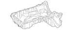 Genuine Mercedes-benz Oil Pan 177-010-93-01. Fixed Price $292.74.